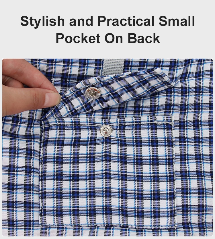 5-Stylish and Practical Small Pocket On Back